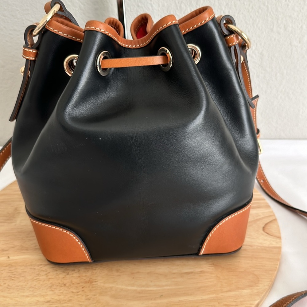 Dooney & Bourke Wexford Leather Crossbody Drawstring Bag - Picture 11 of 16